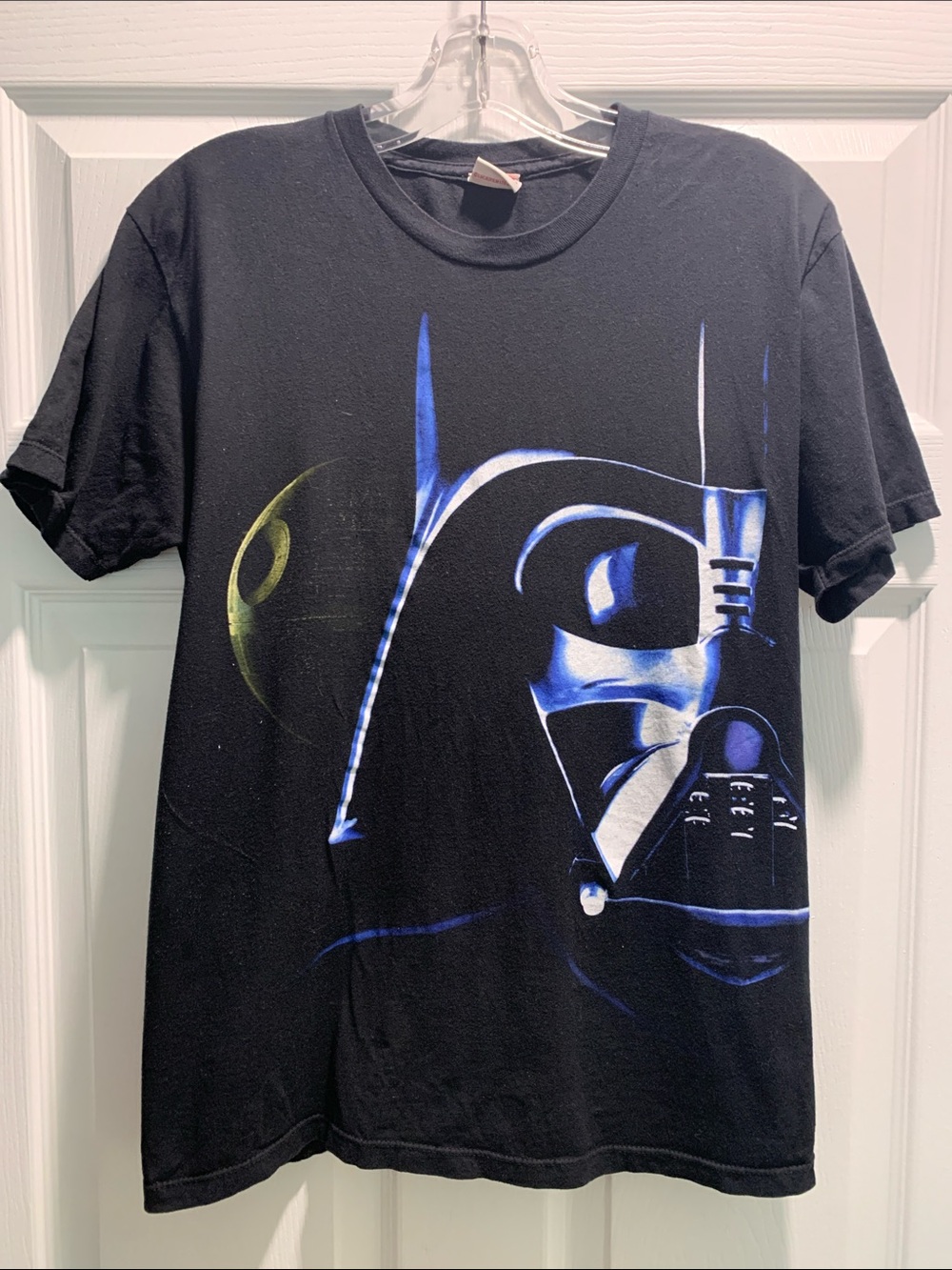 Star Wars Black Tee with Red Logo Tag
